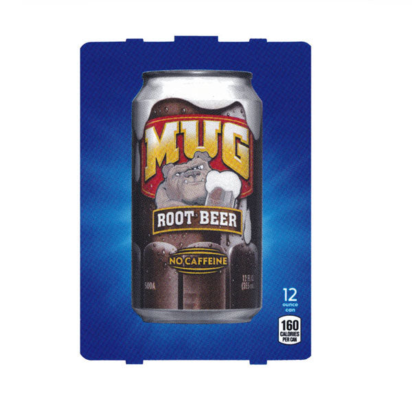 Mug Root Beer small size 12 oz can flavor strip