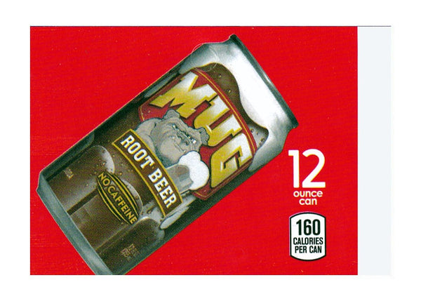 Mug Root Beer small size 12 oz can flavor strip