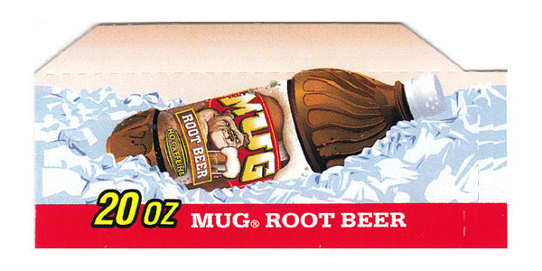 Mug Root Beer small size 12 oz can flavor strip