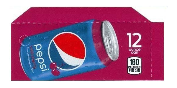 (1) SODA VENDING MACHINE 12 oz can Big Red Vend Label (Flavor Strip)